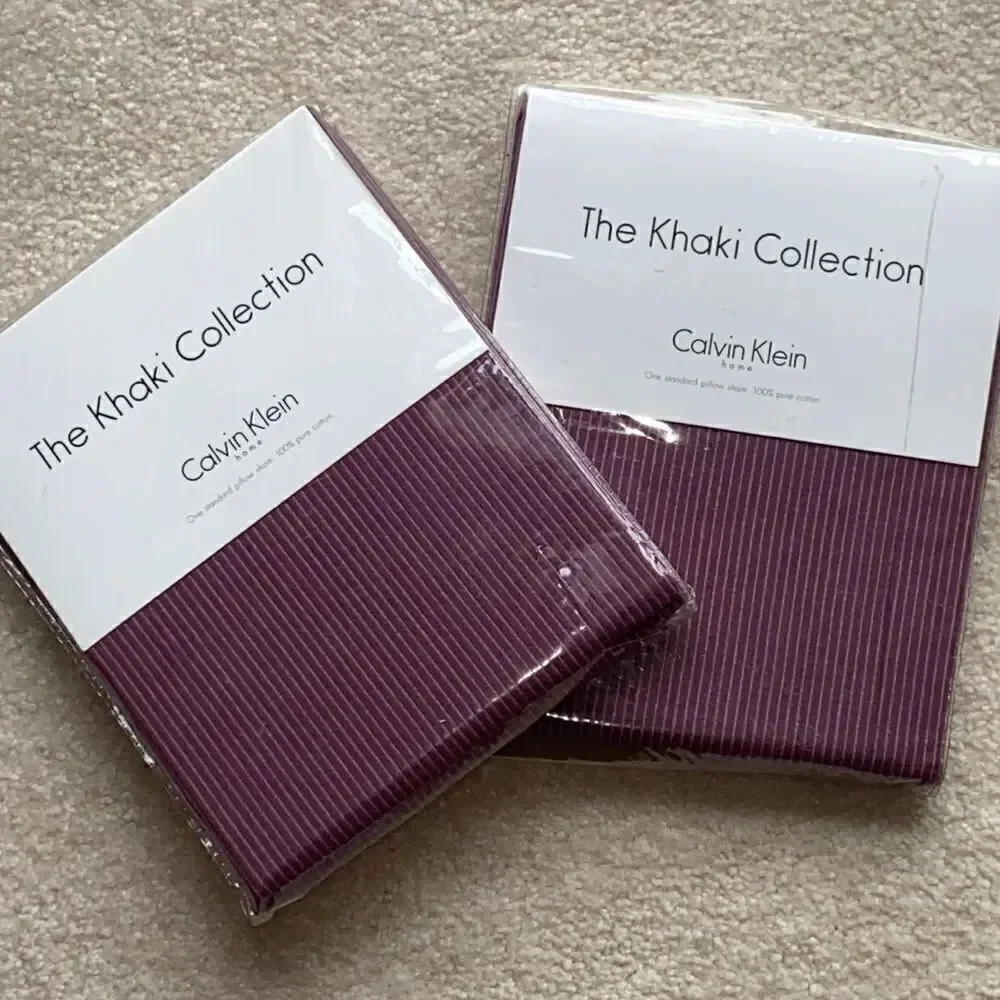 Calvin Klein “The Khaki Collection” Pillow Shams!
